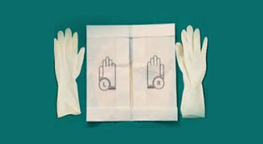 sterile gloves Powder free with all sizes:XS, S, M, L, XL and XXL